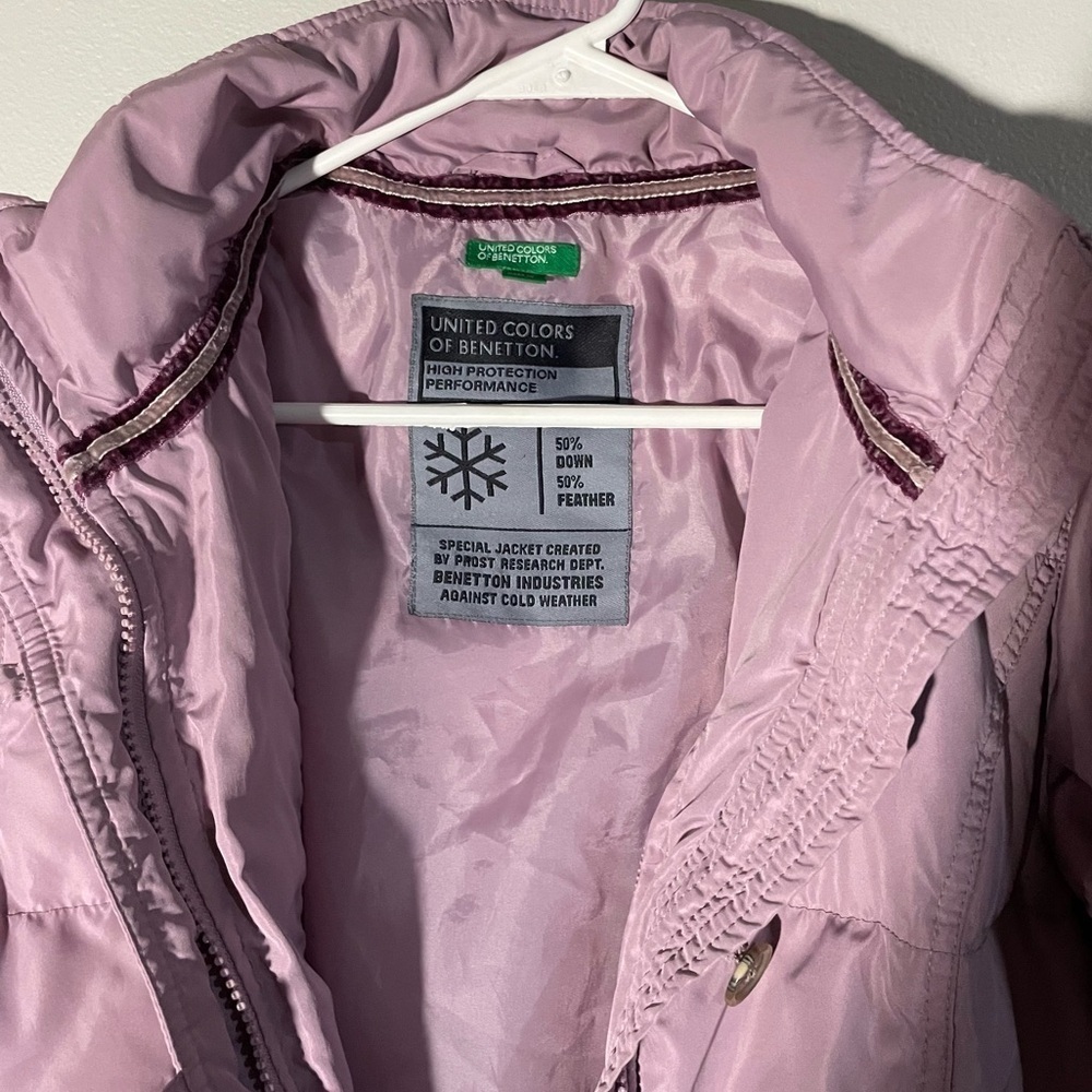 COPY - United colors of Benetton warm winter coat! Woman’s suze sm - Picture 7 of 16